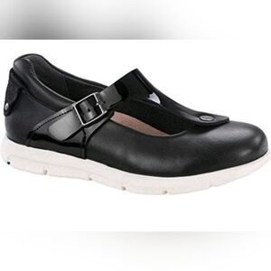 Birkenstock Tralee Narrow Fit T-Strap Black‎ Shoe Sandal Women's EU 38 US7